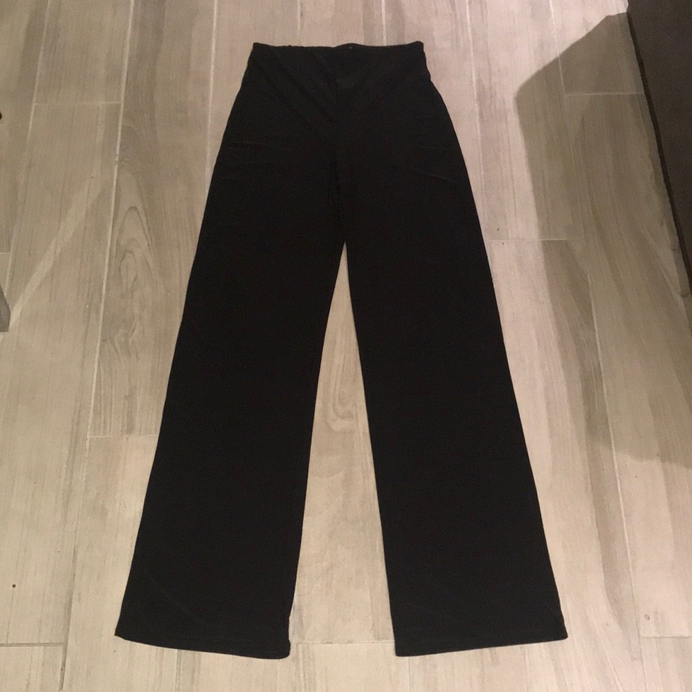 High waisted black nasty gal pants